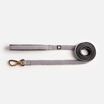 Aquafleece Dog Leash - Grey - Silver Paw
