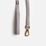 Aquafleece Dog Leash - Grey - Silver Paw