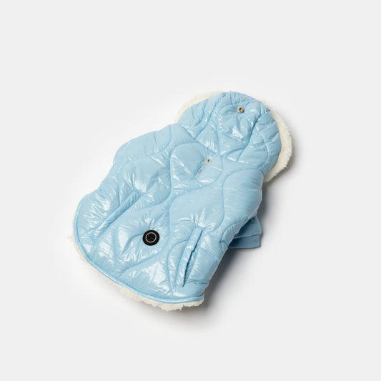 Aspen Dog Jacket - Silver Paw