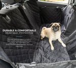Waterproof Backseat Car Hammock Dog Cover – Non-Slip & Scratch Proof