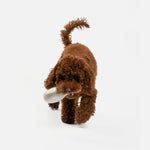 Bowling Pin With Vanilla Scent Dog Toy - Silver Paw