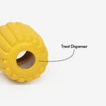 Corn Dog Toy - Silver Paw