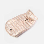 Emma Dog Jacket - Shiny Pink - Silver Paw