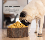 Farmhouse Wood Dog Bowl – BPA-Free, Non-Slip & Stylish Pet Dish (32oz)