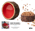 Farmhouse Wood Dog Bowl – BPA-Free, Non-Slip & Stylish Pet Dish (32oz)