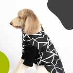 Fonda Dog Jacket - Silver Paw