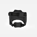 Heavy Duty Harness Black - Silver Paw
