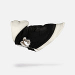 Justin - Denim Dog Jacket (Black) - Silver Paw