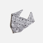 Matching Human & Dog Bandana & Face Mask Bundle - Geometric - Silver Paw