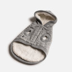 Maxwell Dog Sweater - Grey - Silver Paw