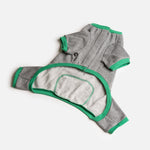 Pyjama de Noël pour chien à imprimé sapin – Combinaison polaire douillette pour les fêtes