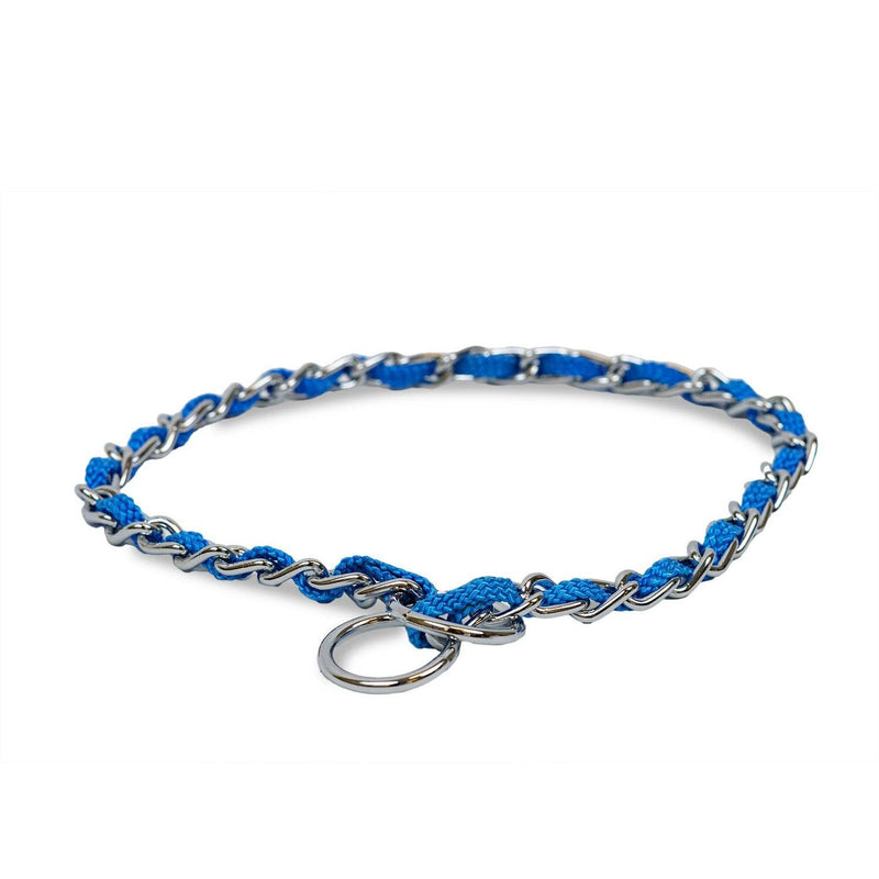 Nylon in Chain Dog Collar