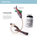 Durable Fish & Mason Jar Dog Toys – 2 Pack for Aggressive Chewers