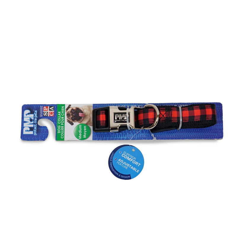 Dog Collar - Red Plaid