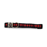 Dog Collar - Red Plaid