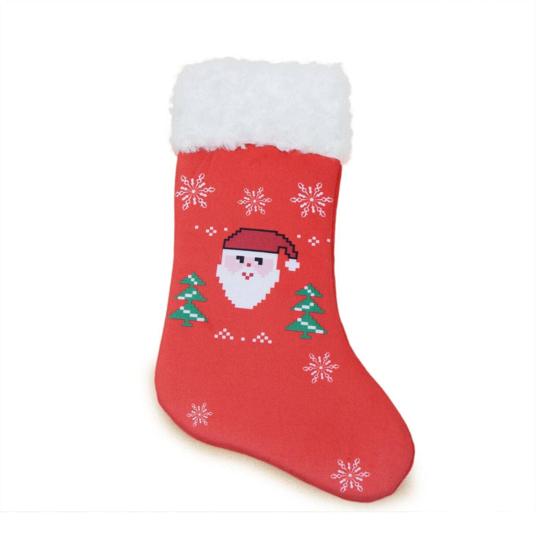 Pet Xmas Stocking With Embroidered Text