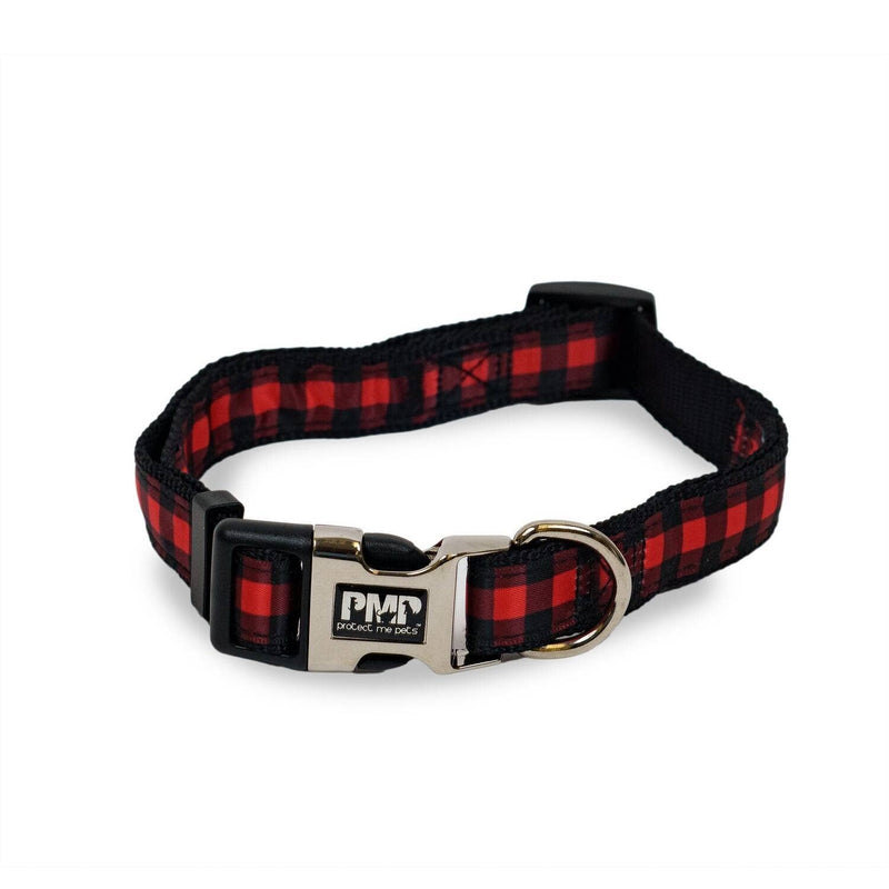 Dog Collar - Red Plaid