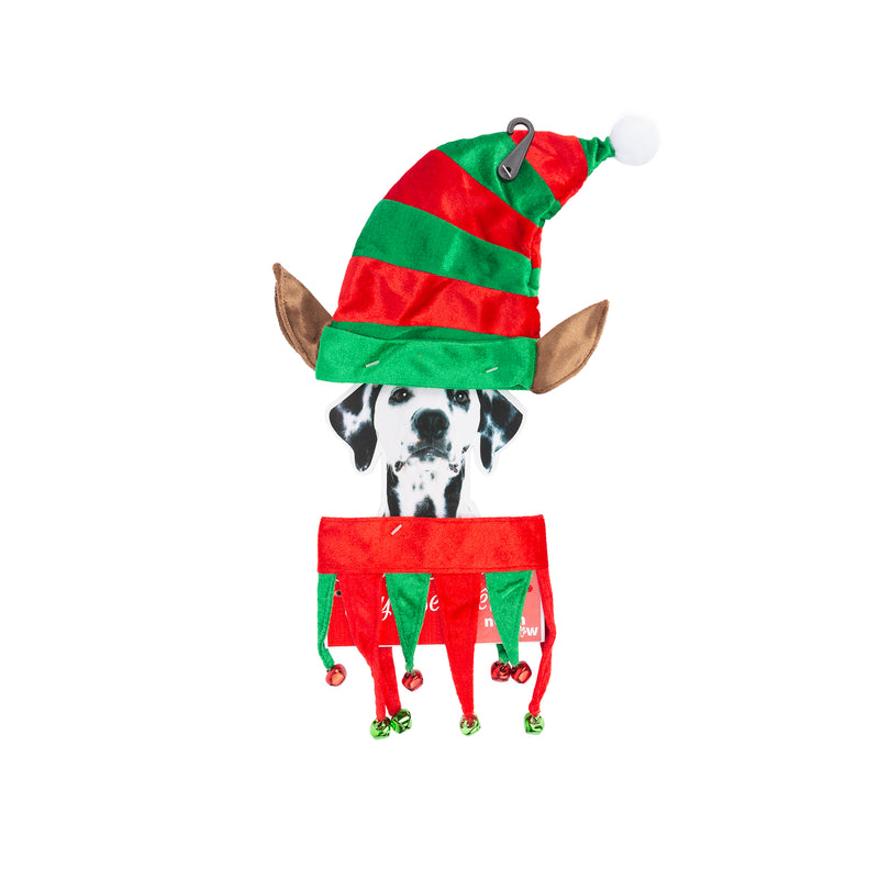 🎩🐶 Costume de chapeau haut-de-forme en velours noir pour chien – Chapeau formel pour occasions spéciales