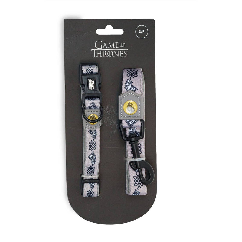 Game Of Thrones - Stark Collar And Leash Set