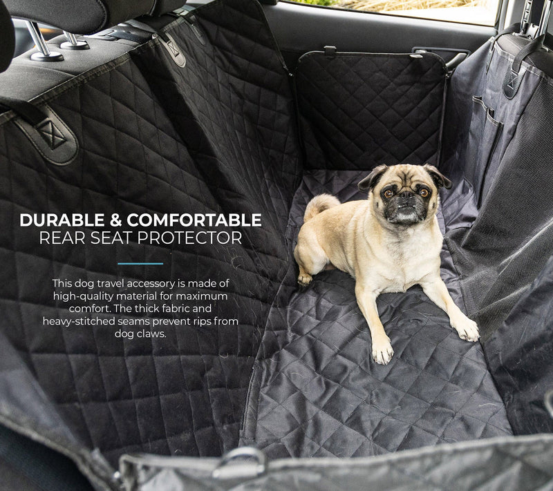 Waterproof Backseat Car Hammock Dog Cover – Non-Slip & Scratch Proof