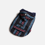 Baja Dog Poncho - Navy - Silver Paw