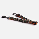 Car Dog Seat Belt Buckle - Camo - Silver Paw