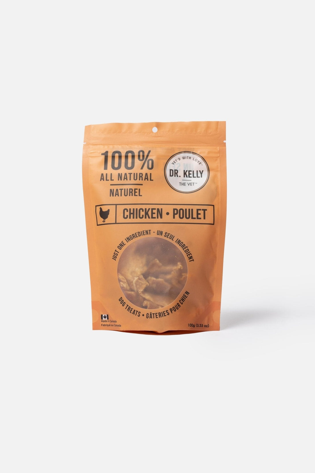 Dr. Kelly The Vet 100% Natural Dog Treats - Chicken - Silver Paw