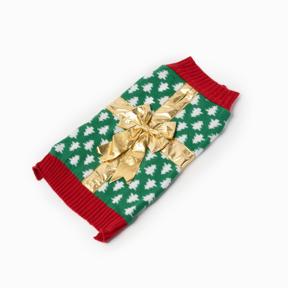 Gift Dog Sweater - Silver Paw