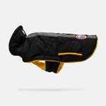 Jackson Dog Jacket - Black - Silver Paw