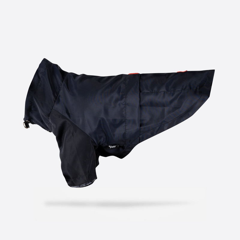 Jean-Paul Dog Raincoat - Silver Paw