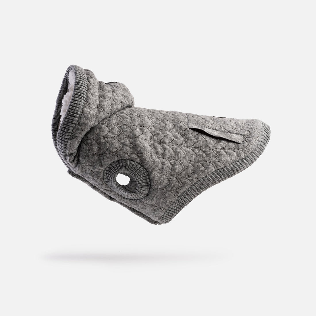 Maxwell Dog Sweater - Grey - Silver Paw