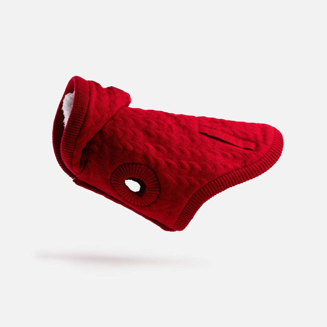 Maxwell Dog Sweater - Red - Silver Paw