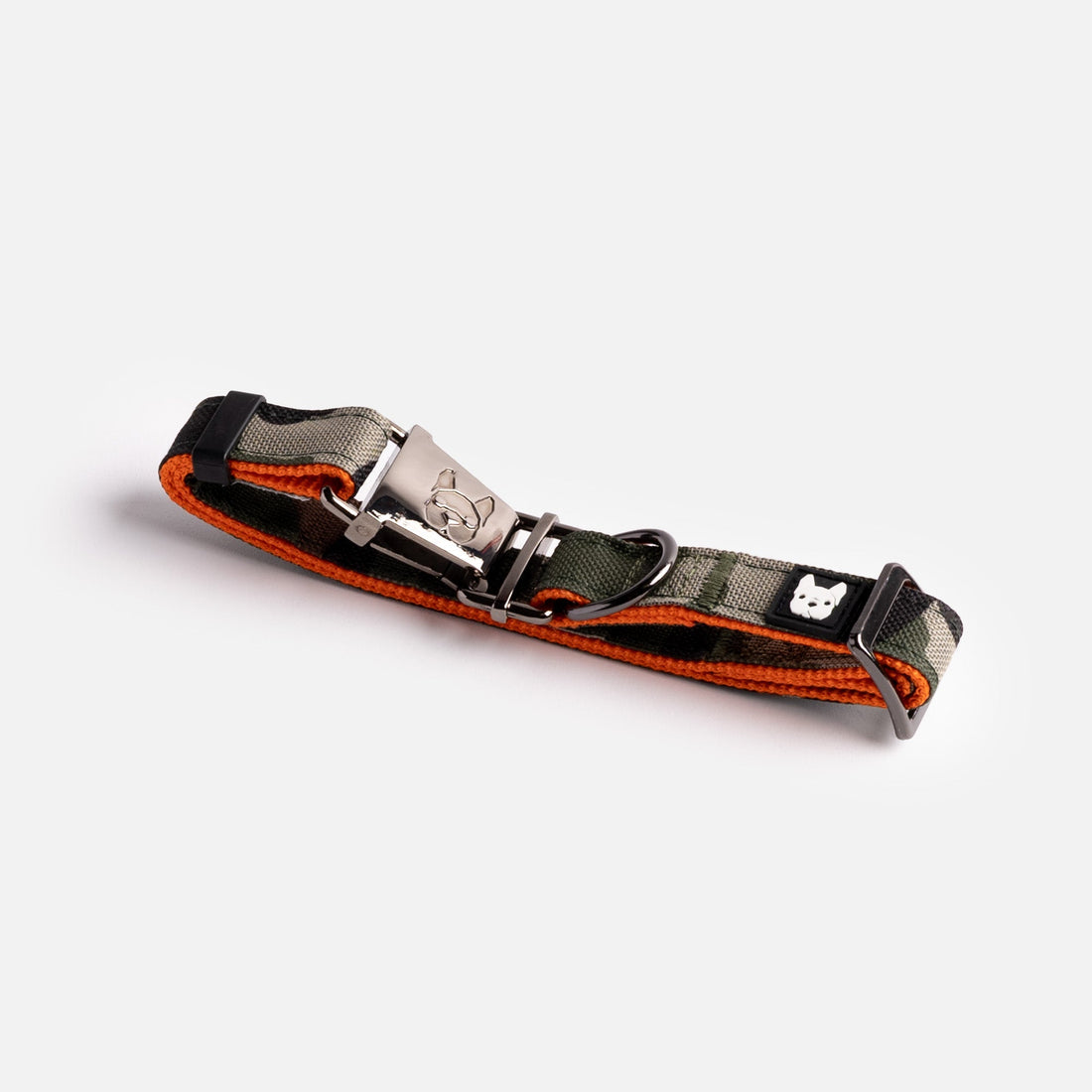 🦴 Camo Dog Collar – Durable Adjustable Collar with Patented Metal Buckle