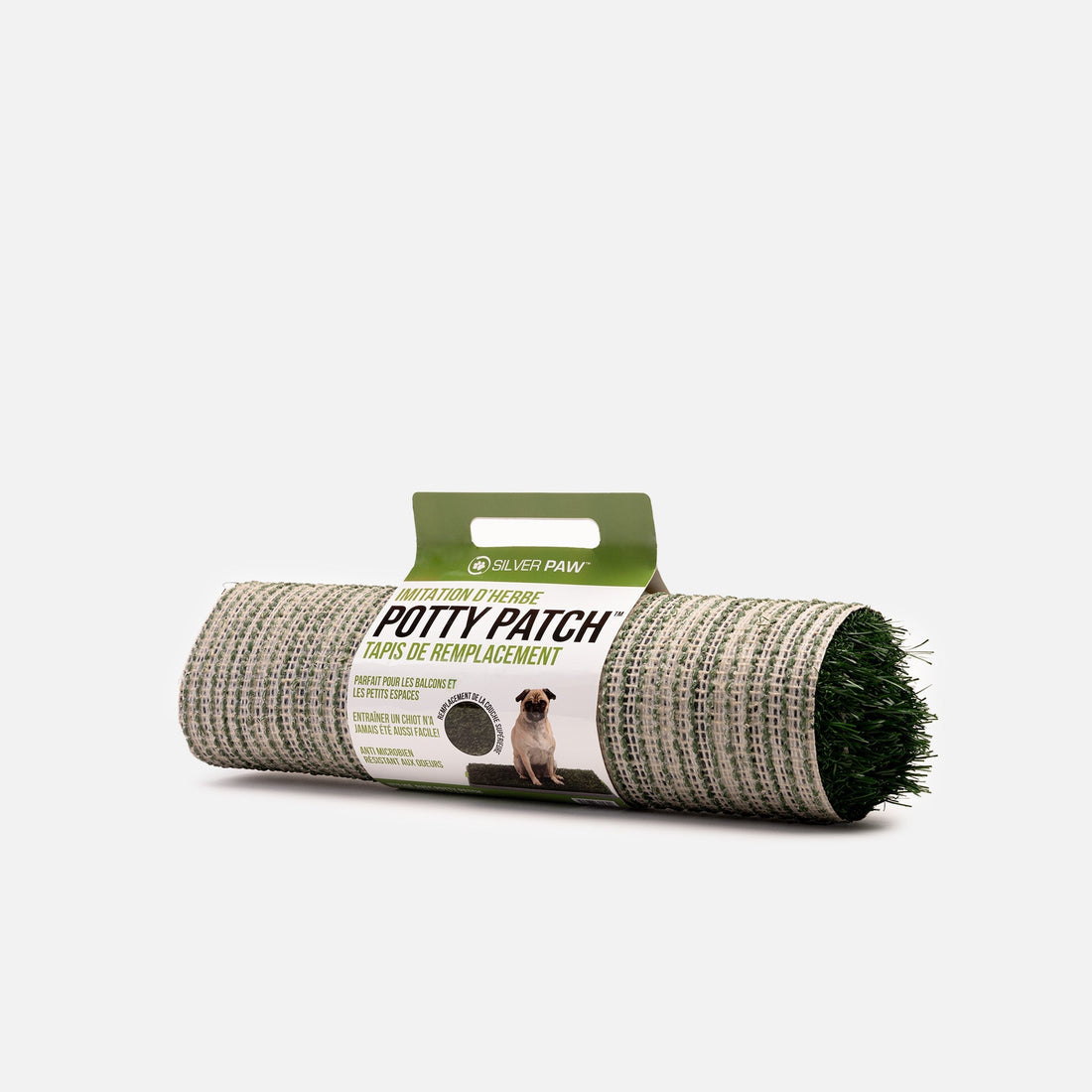 🐾 Potty Patch - Gazon de remplacement pour chien résistant aux odeurs pour une utilisation intérieure et extérieure
