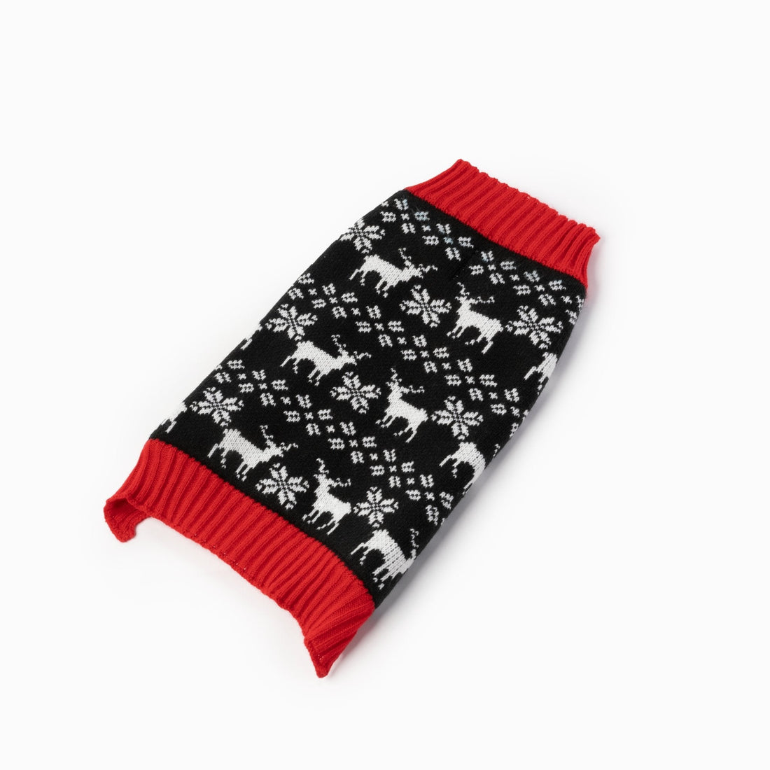 Pull pour chien renne – Tricot douillet pour les fêtes avec motif renne festif 