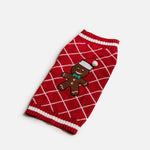 Pull de Noël moche pour chien – Pull en tricot festif en pain d'épices